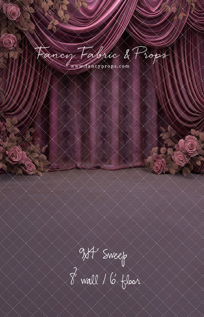 Royal Plum Soiree - With Sweep Option