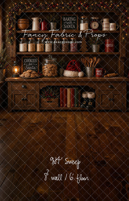 Santa's Cookie Cupboard - With Sweep Option