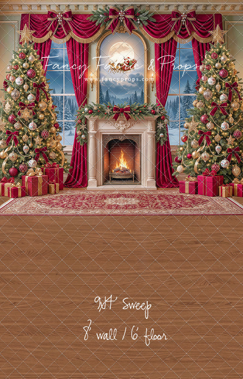 Santa's Midnight Flight - with Sweep Option