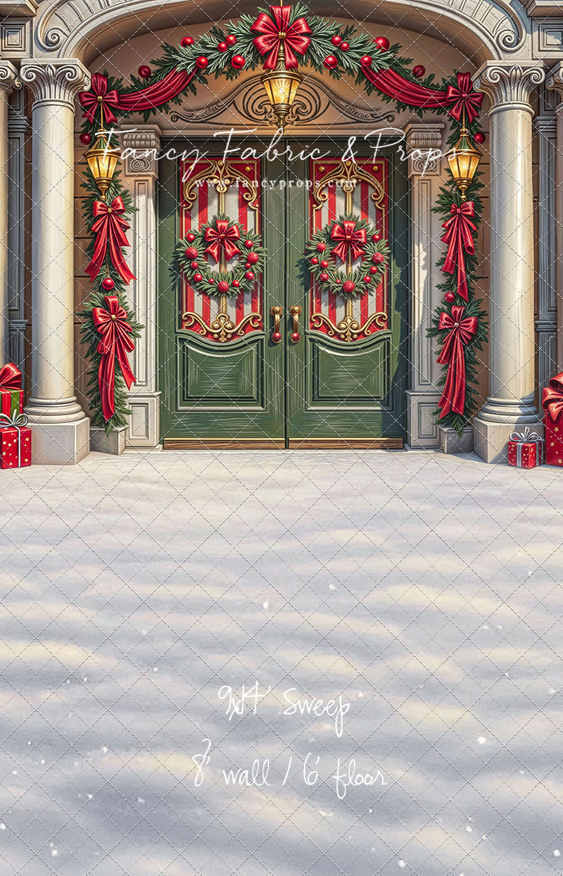 Santa's Sweet Entrance - with Sweep Option