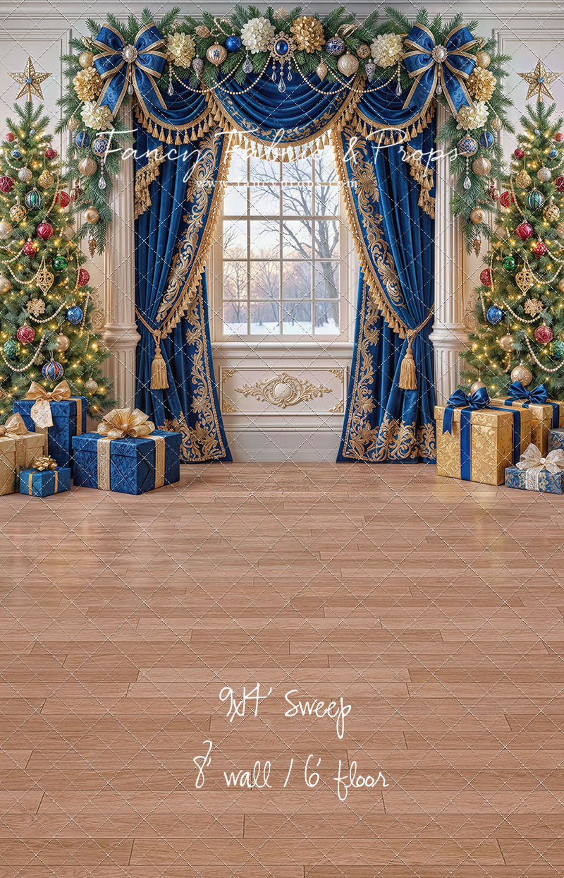 Sapphire & Gold Christmas - with Sweep Option