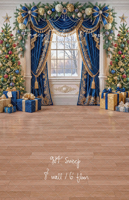 Sapphire & Gold Christmas - with Sweep Option