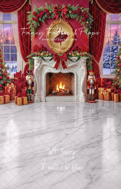 Scarlet Ballerina Christmas Room - with Sweep Option