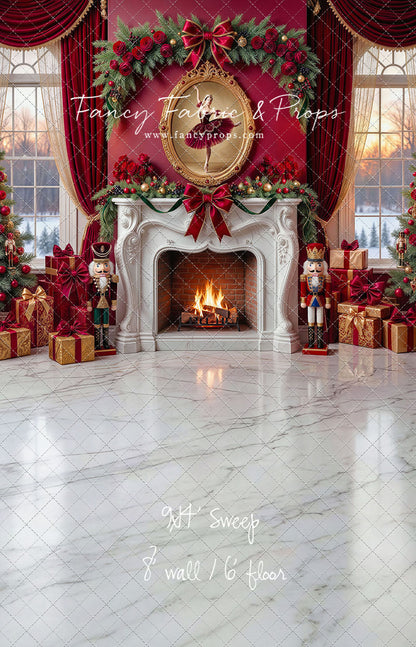 Scarlet Ballerina Christmas - with Sweep Option
