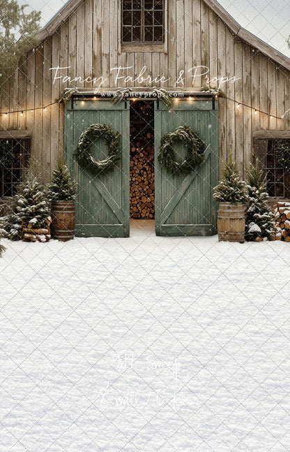 Snowfall Barn - with Sweep Option