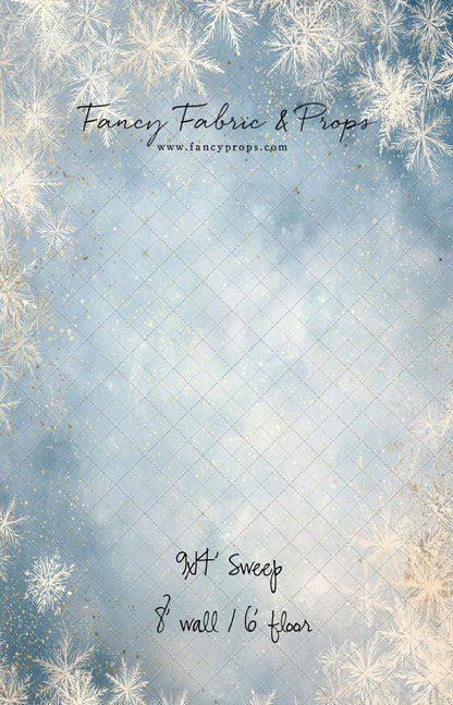 Snowfall Sparkle - With Sweep Option