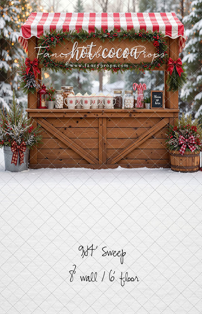 Snowy Sips Cocoa Bar - With Sweep Option