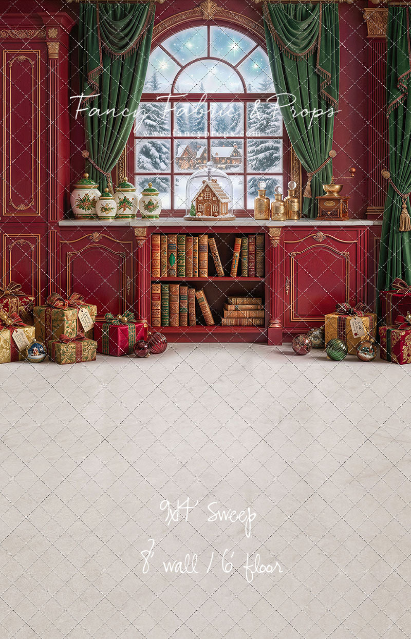 Storybook Christmas Room - With Sweep Option