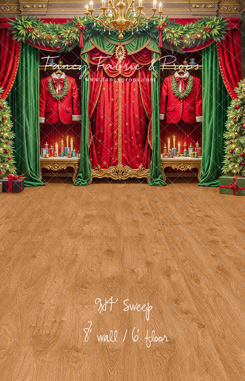 Suiting Up Santa - with Sweep Option