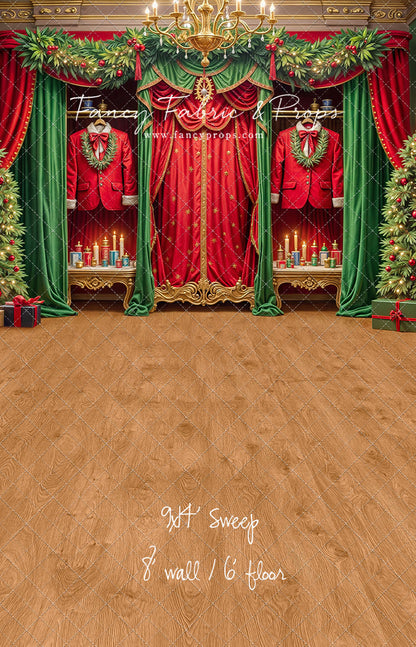 Suiting Up Santa - with Sweep Option