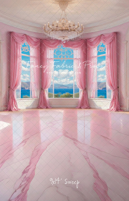 Summer Season Victorian Window - Marble Floor - With Sweep Option