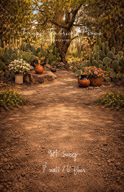 Sunlit Cactus Garden - With Sweep Option