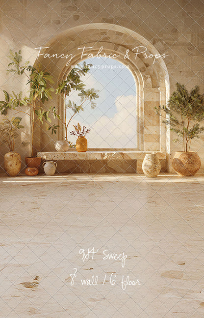 Sunlit Courtyard - With Sweep Option