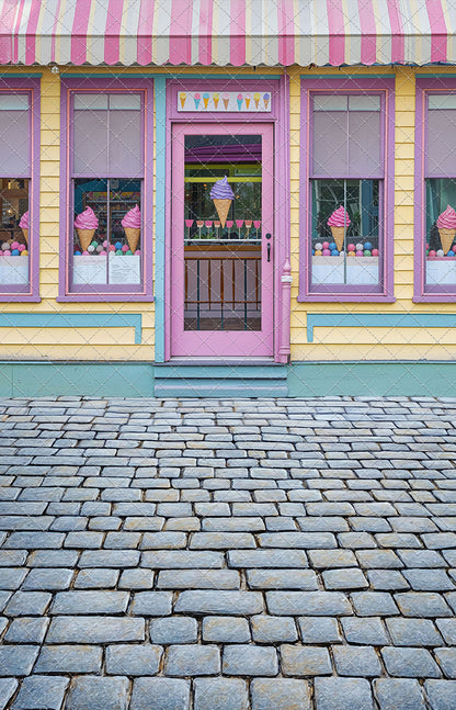 Sweet Summer Ice Cream Shop - With Sweep Option