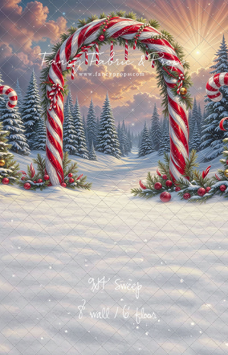 Sweet Trail To Santa - with Sweep Option