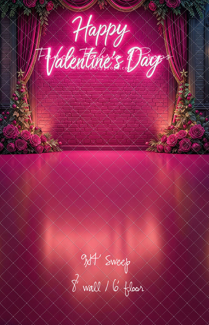 Sweetheart Glow Wall - With Sweep Option