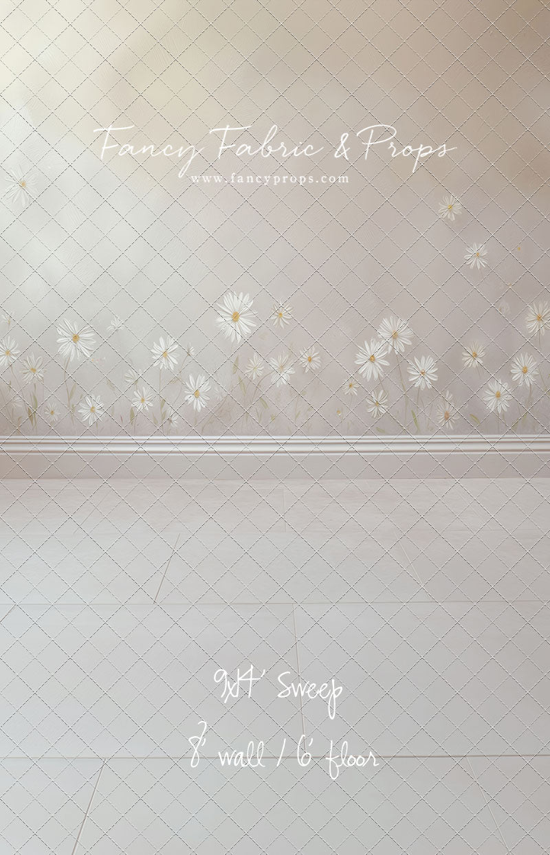 Soft Daisy Daydream - With Sweep Option