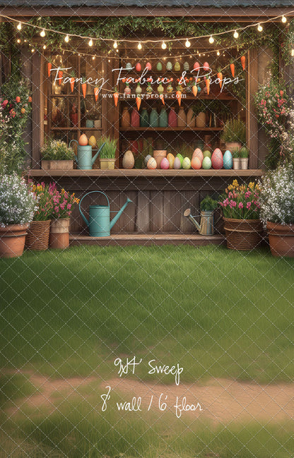 The Easter Garden Shop - With Sweep Option
