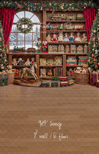 The Enchanted Toy Shelf  - with Sweep Option