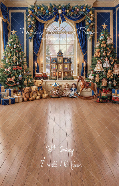 The Holiday Dollhouse Room - with Sweep Option