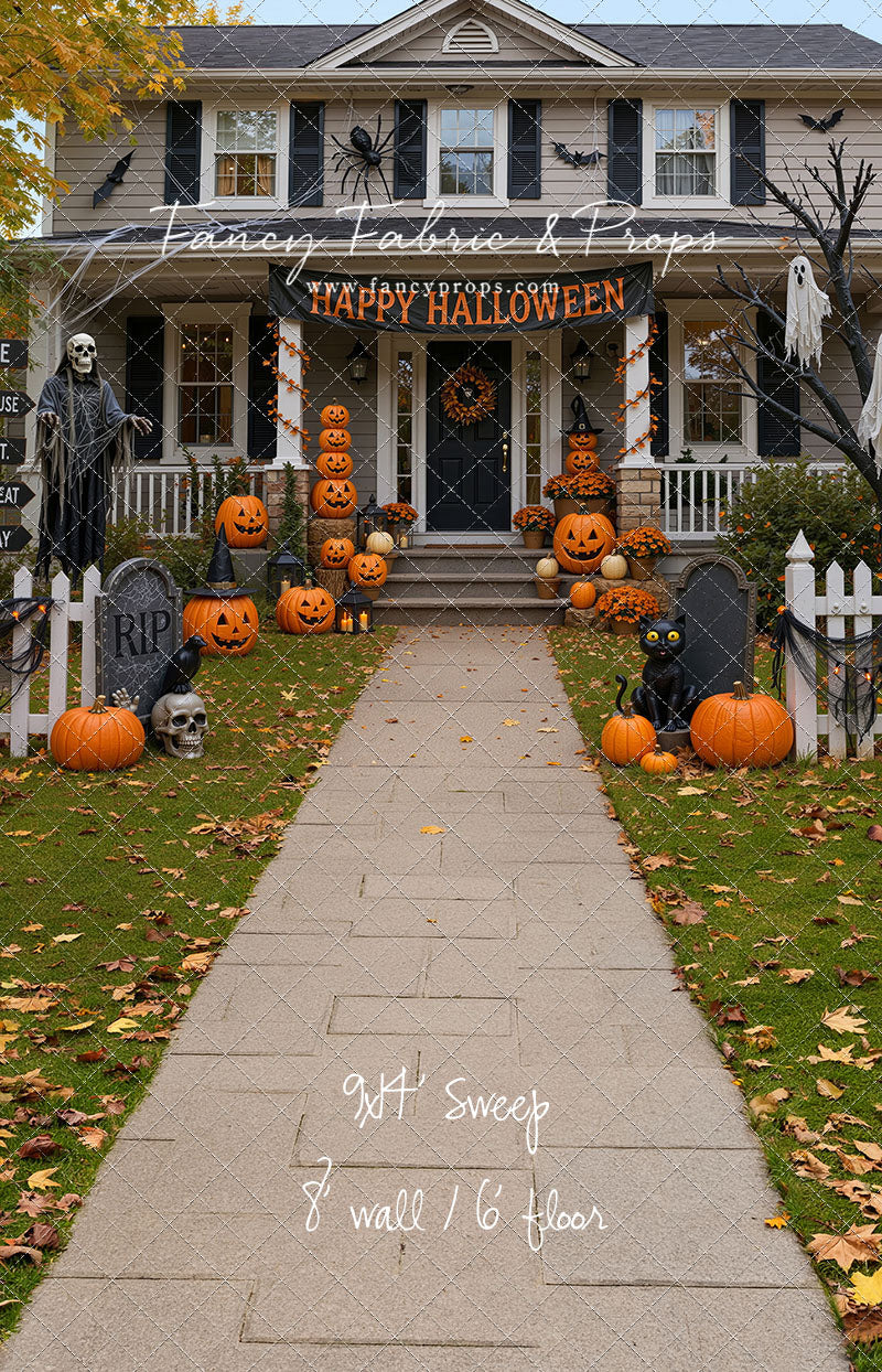 Trick or Treat Stop - With Sweep Option