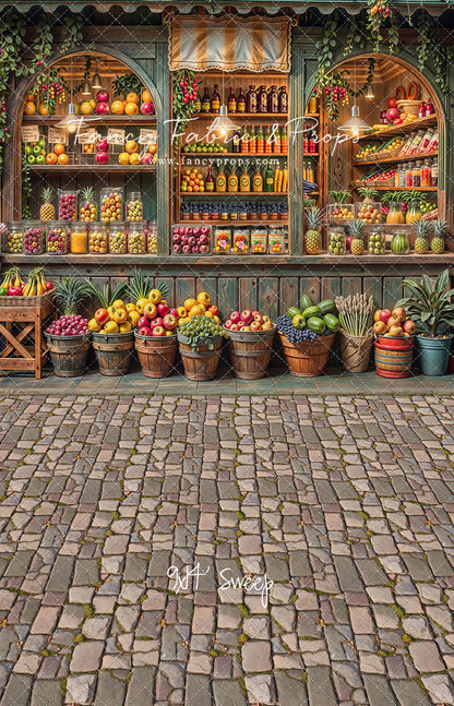 Tropical Fruit Market - With Sweep Option