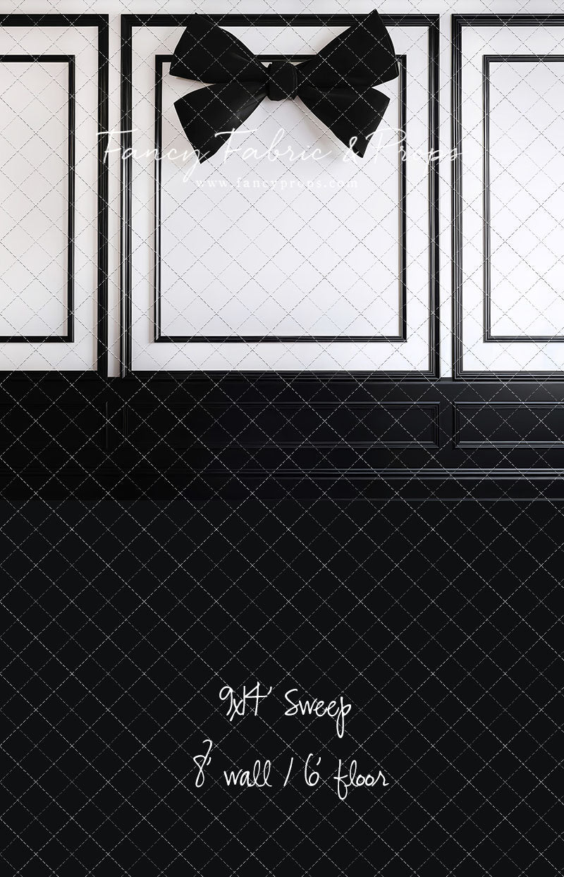 Uptown Chic - Black Floor - With Sweep Option