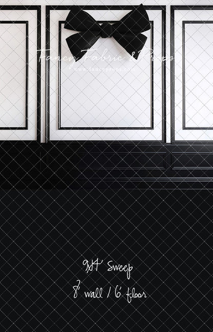 Uptown Chic - Black Floor - With Sweep Option