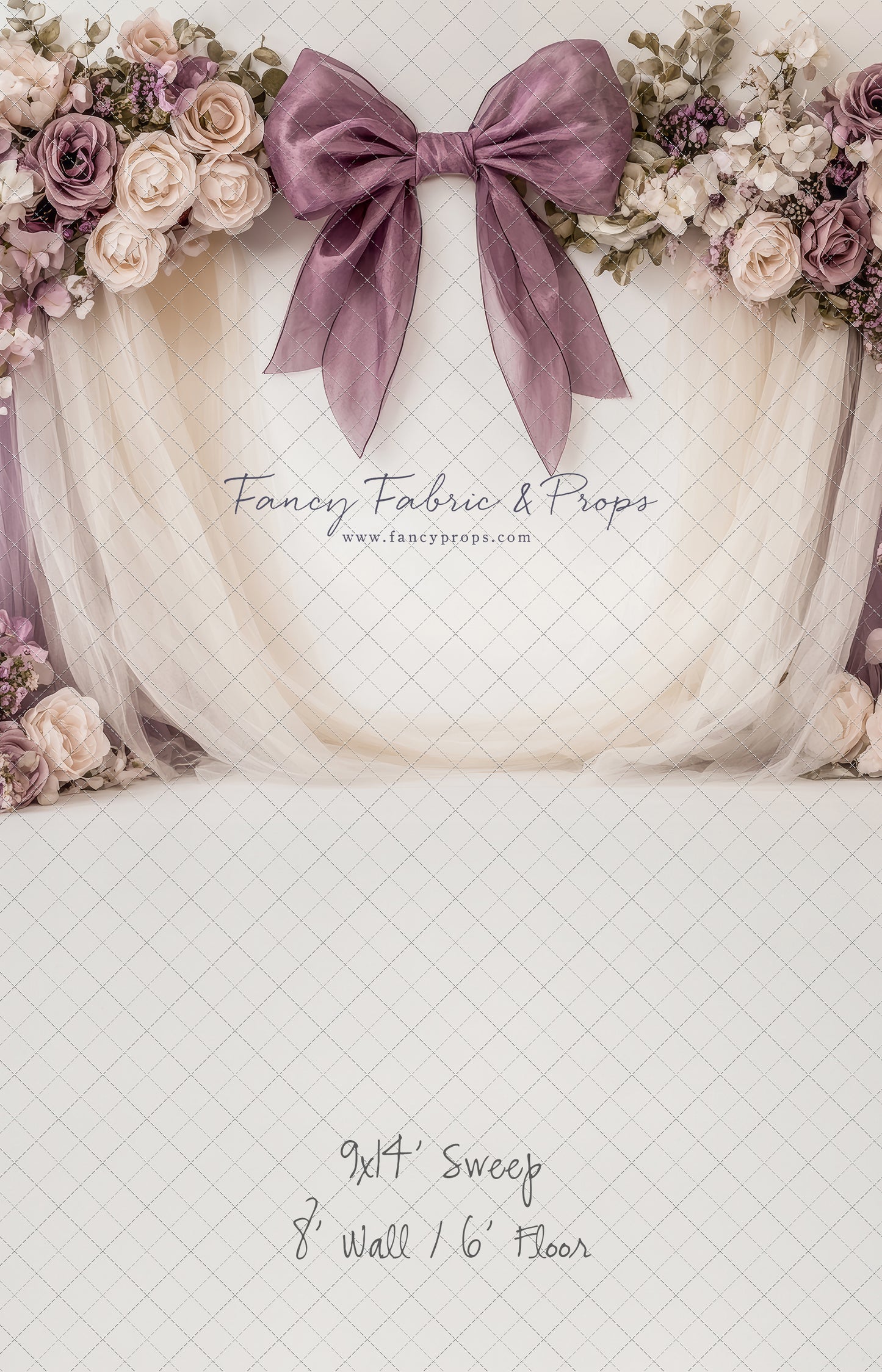 Violet Rose Cashmere - With Sweep Option