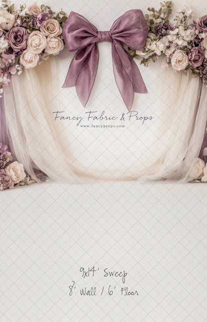 Violet Rose Cashmere - With Sweep Option