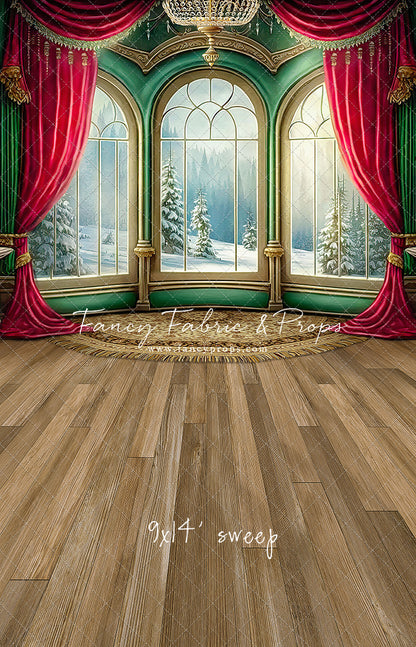 Warm Loving Holiday - Wood Floor Option - with Sweep Option