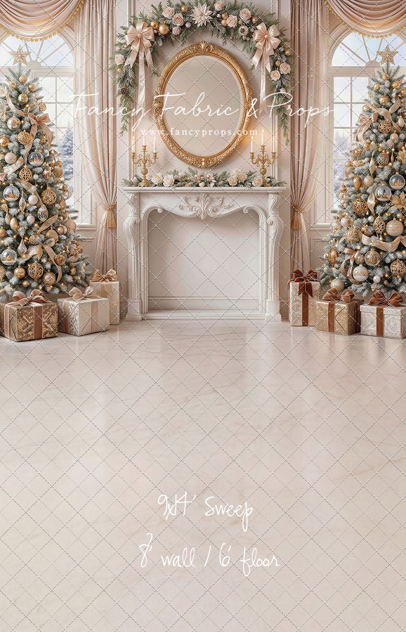 White Christmas Dream - with Sweep Option