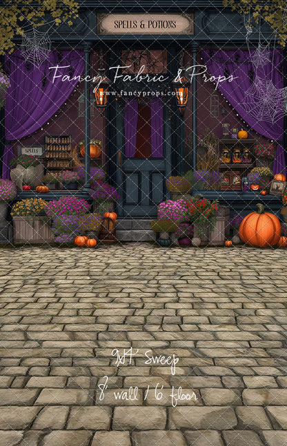 Witch's Hollow Mercantile - With Sweep Option