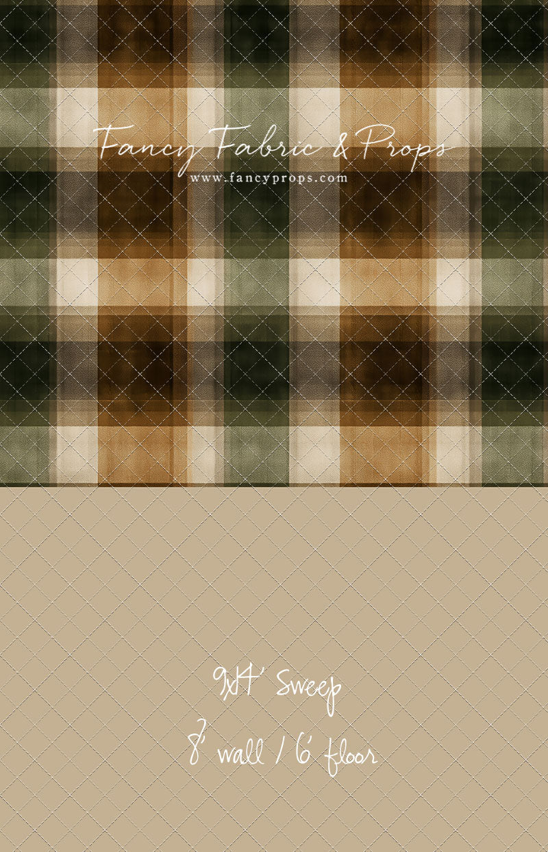 Woodland Plaid - With Sweep Option