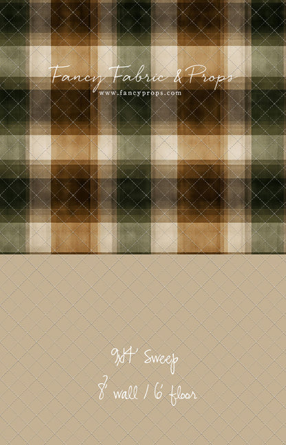 Woodland Plaid - With Sweep Option