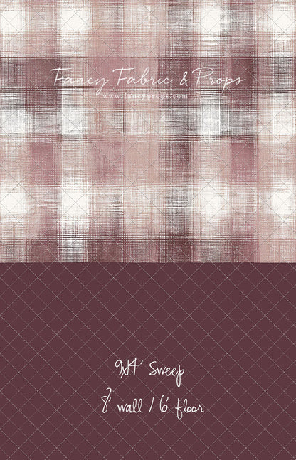 Woven Mauve - With Sweep Option