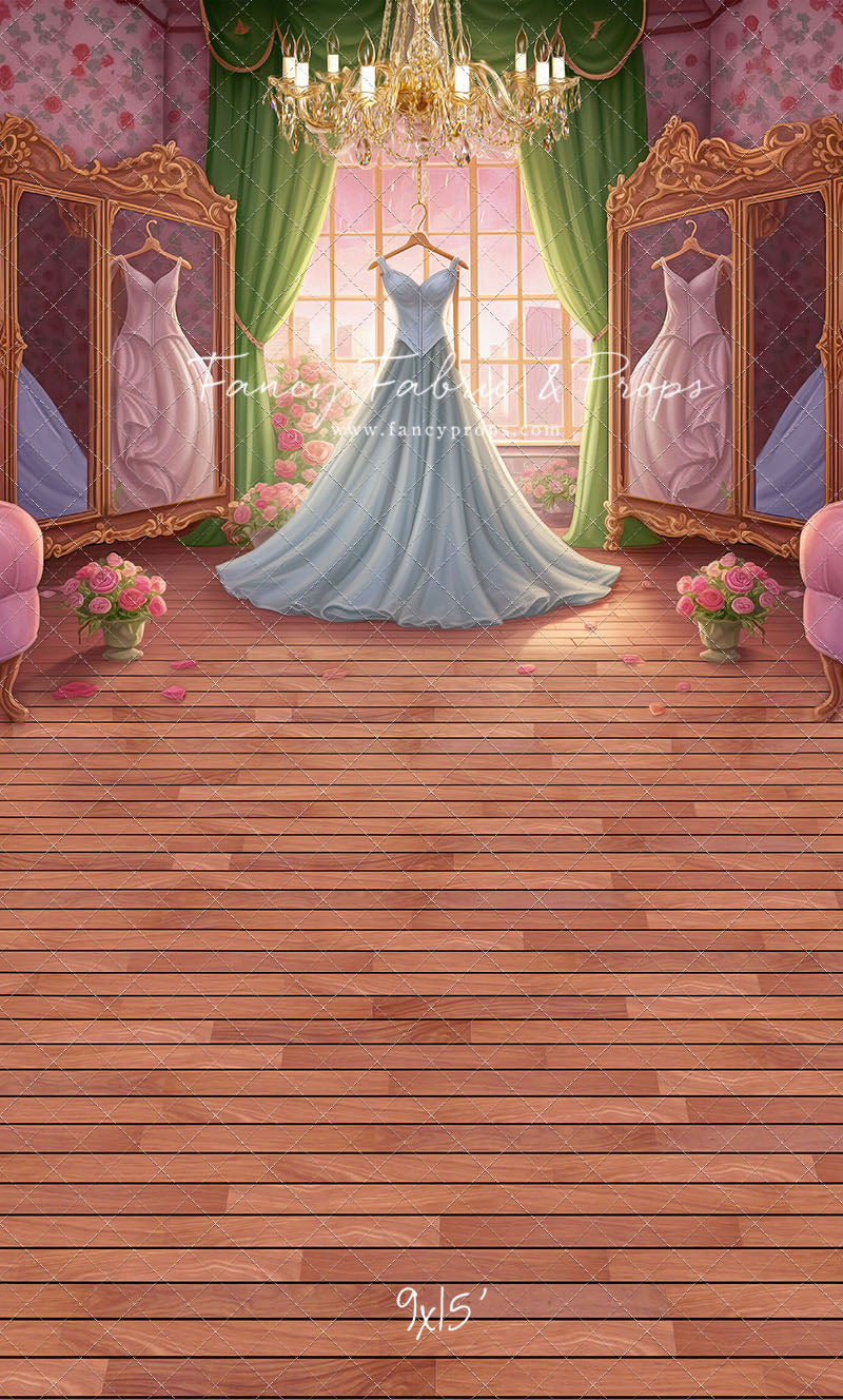 Dress Like A Princess - Ice Blue Dress - With Sweep Option