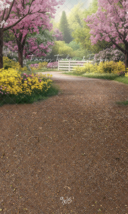 Flowering Spring Path - With Sweep Option