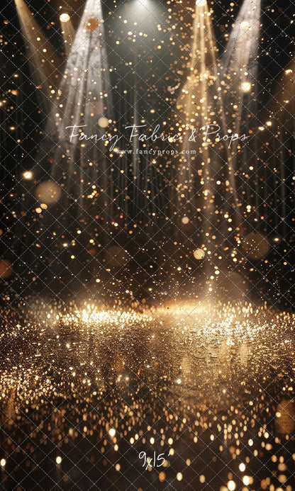 Gold & Black Stage - Sweep Sizes Only