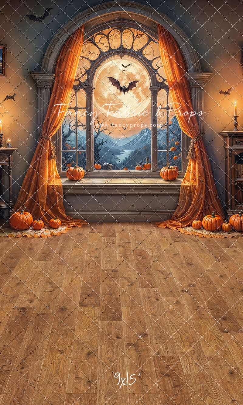 Gothic Moonlit Window - With Sweep Option