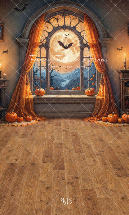 Gothic Moonlit Window - With Sweep Option