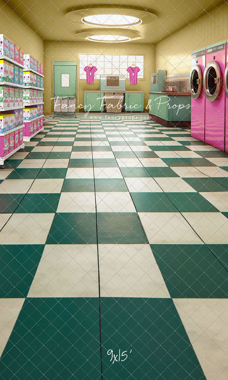 Laundry Day - Yellow - With Sweep Option