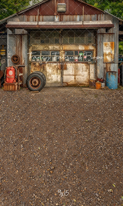 Old Rustic Garage - With Sweep Option