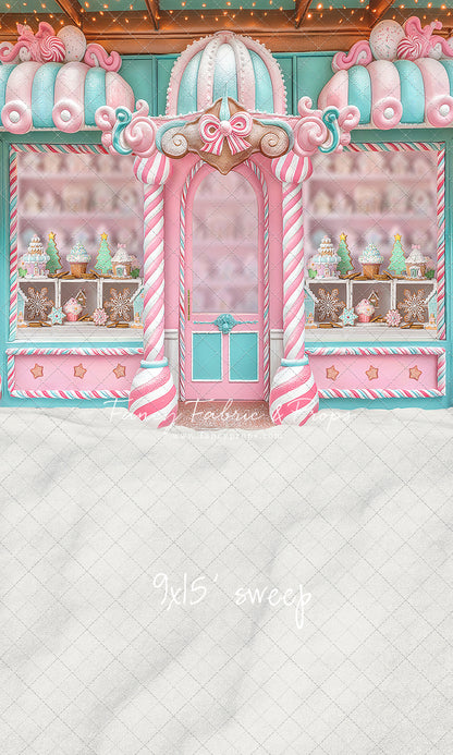 Pastel Gingerbread Store - With Sweep Option