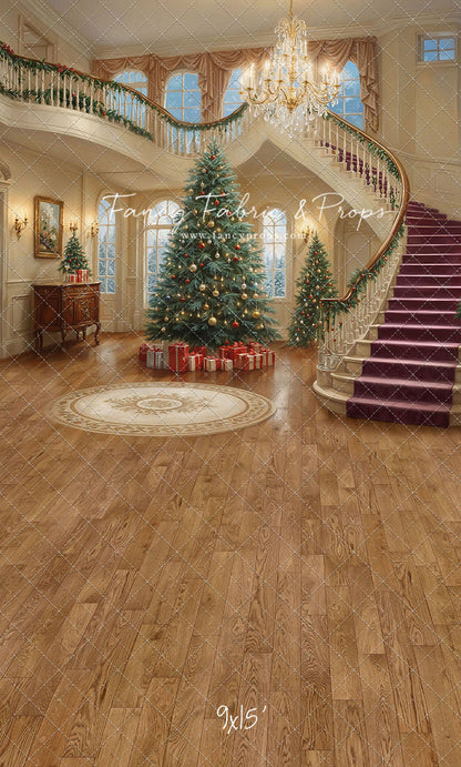 Regal Christmas Staircase - with Sweep Option