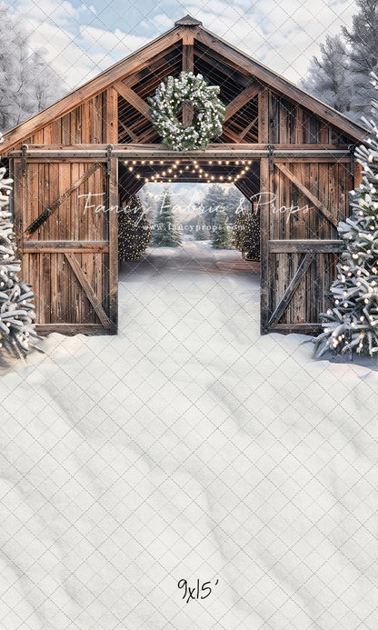 Snowy Mountain Tree Farm - with Sweep Option