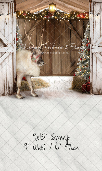 St Nick's Stable - WITH Reindeer - With Sweep Option