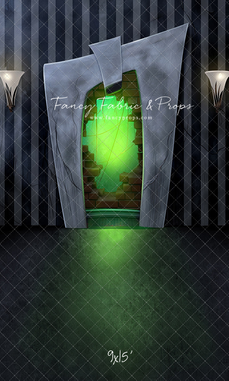 Strange & Unusual Fireplace - With Sweep Option