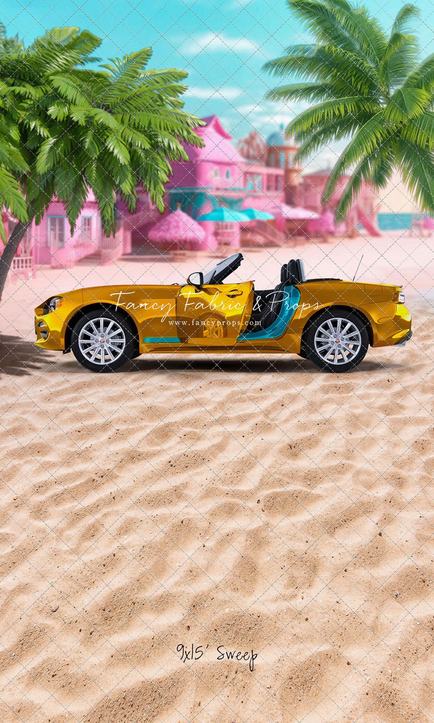 Beach Convertible -Gold - With Sweep Option