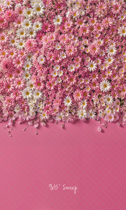 Blush Blossom Wall - With Sweep Option